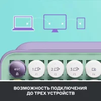 Клавиатура Logitech Pop Keys Daydream фото 6